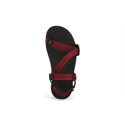 Xero Shoes Men's Z-Trek Barefoot Hiking Sandals, Red