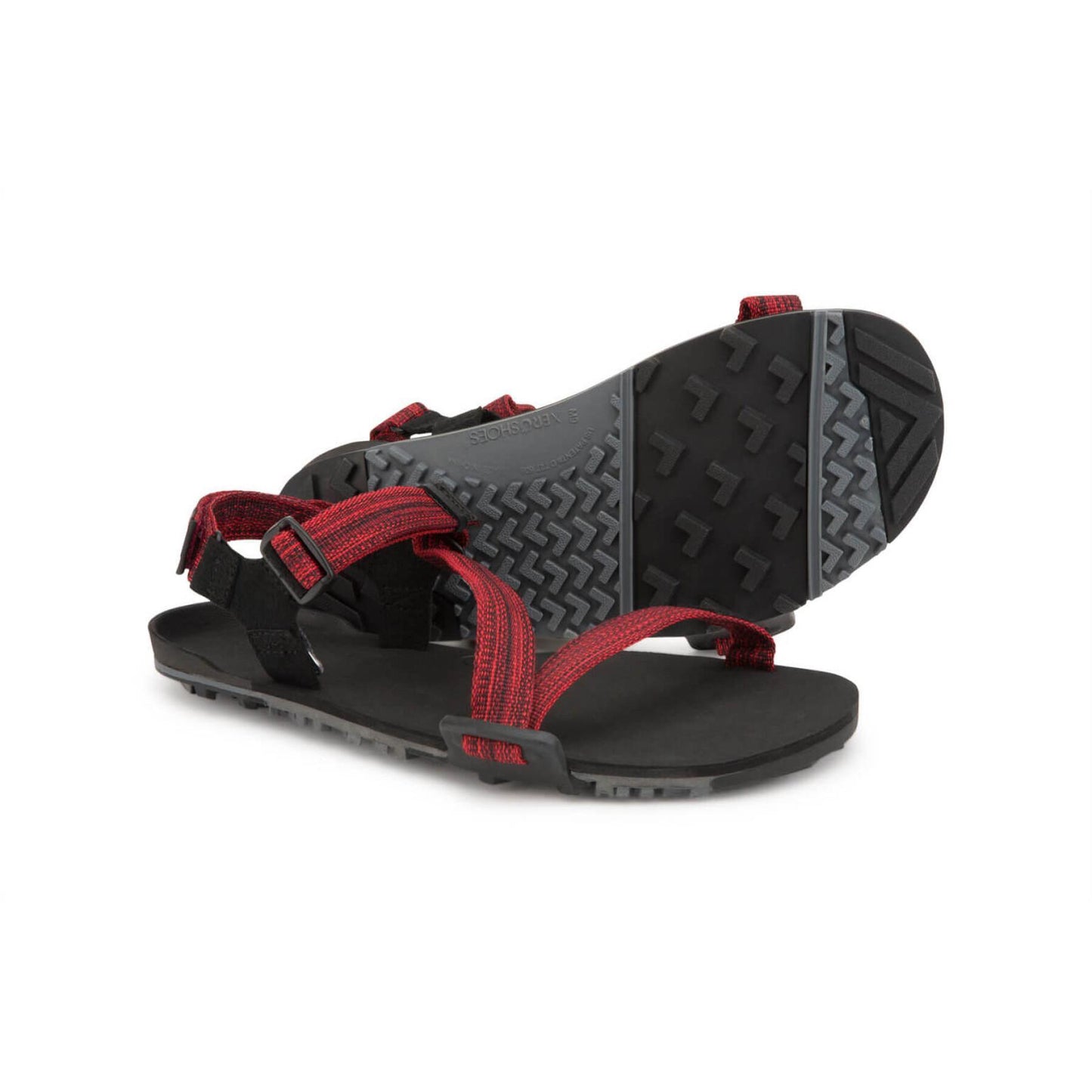Xero Shoes Men's Z-Trek Barefoot Hiking Sandals, Red