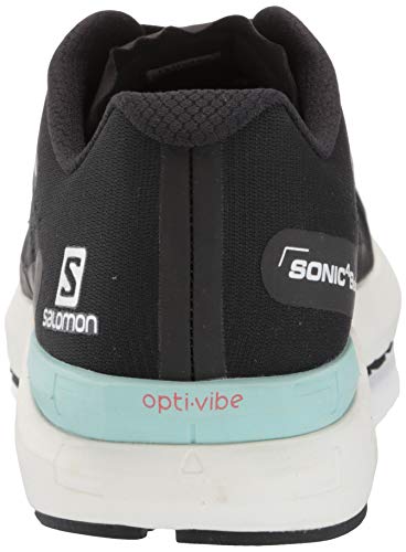 Salomon Sonic 4 Balance Running Shoes for Men, Black/White/Black