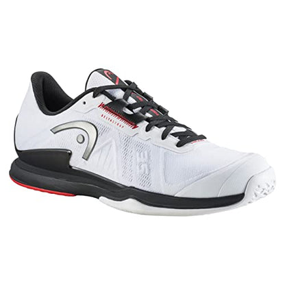 HEAD Sprint Pro 3.5 Men's Tennis Shoes, White/Black