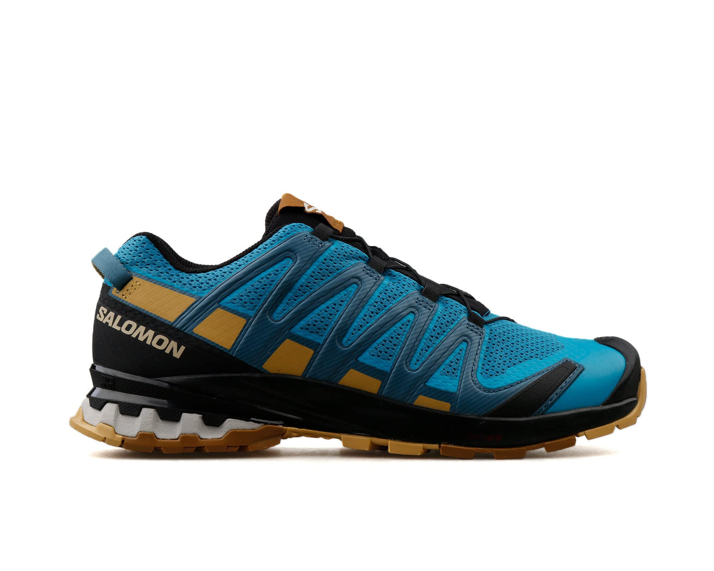 Salomon Xa Pro 3D V8 Trail Running Shoes for Men, Barrier Reef/Fall Leaf/Bronze Brown